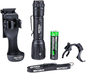 Купить Xiaomi NexTorch Ultra-bright One-step Strobe Tactical Flashlight (TA30C MAX SET)